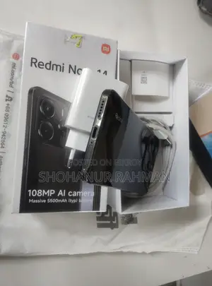 Xiaomi Redmi Note 14 4G 128 GB Black