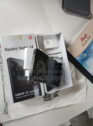 Xiaomi Redmi Note 14 4G 128 GB Black