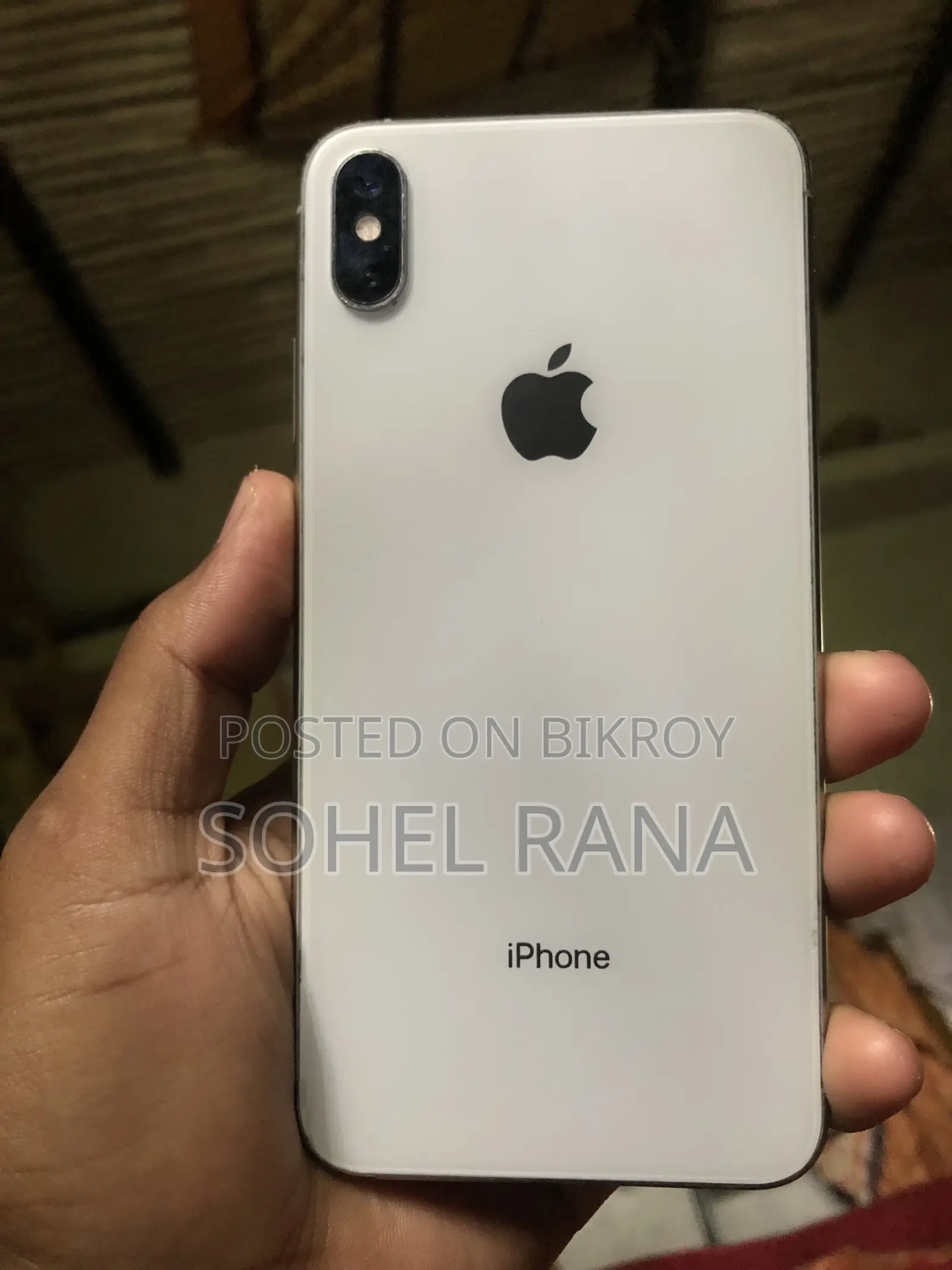 অ্যাপল আইফোন এক্সএস ম্যাক্স ২৫৬ জিবি হোয়াইট