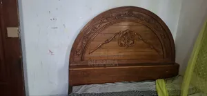সেগুন কাঠের বক্স খাট