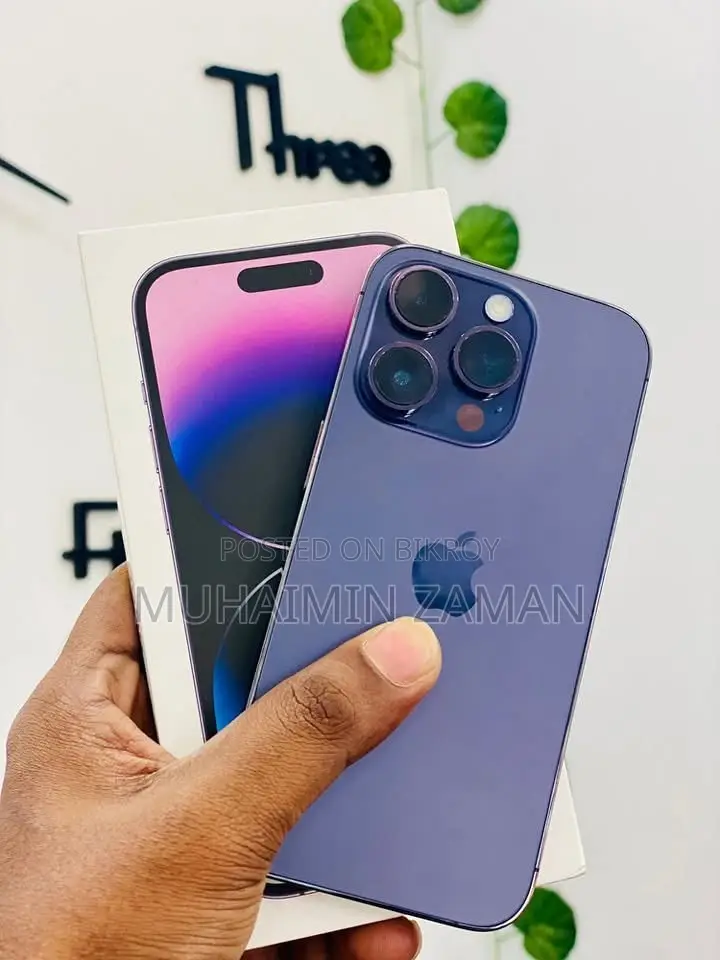 অ্যাপল আইফোন ১৪ প্রো ১২৮ জিবি পার্পল