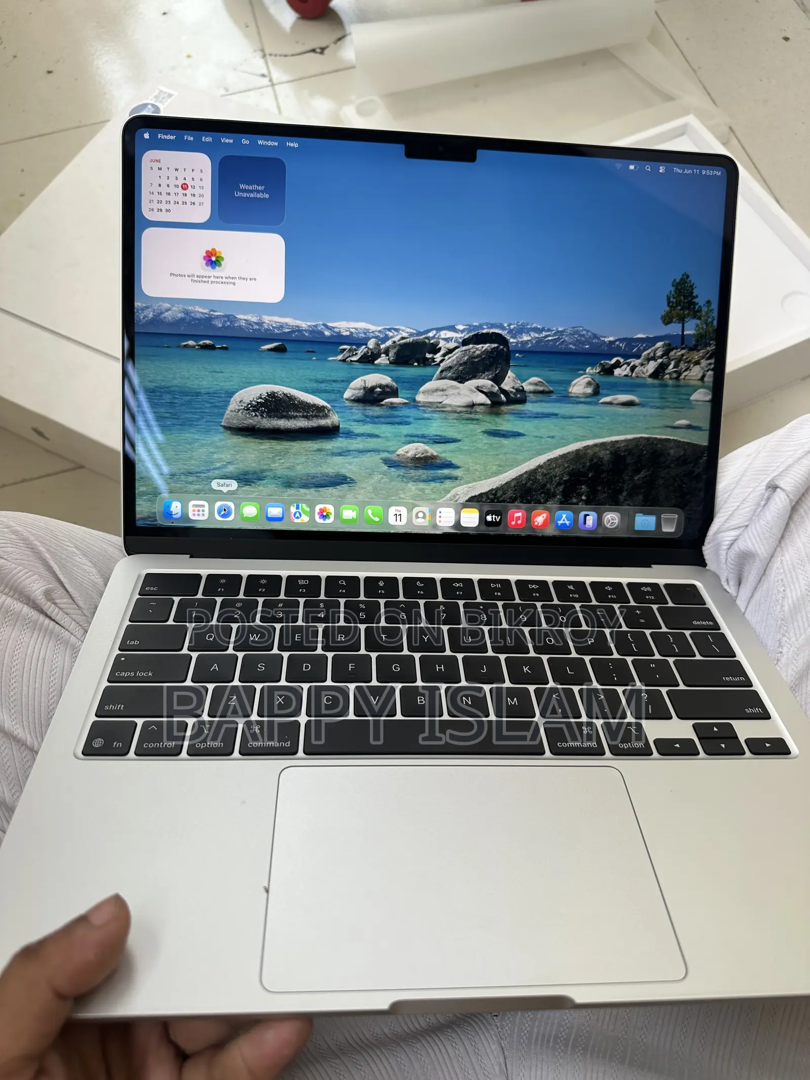 Laptop Apple MacBook Air 2025 M4 16GB Apple M4 SSD 256GB