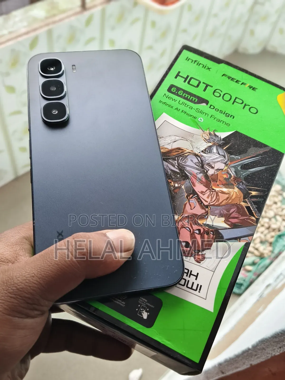 ইনফিনিক্স হট ৬০ প্রো ১২৮ জিবি কালো