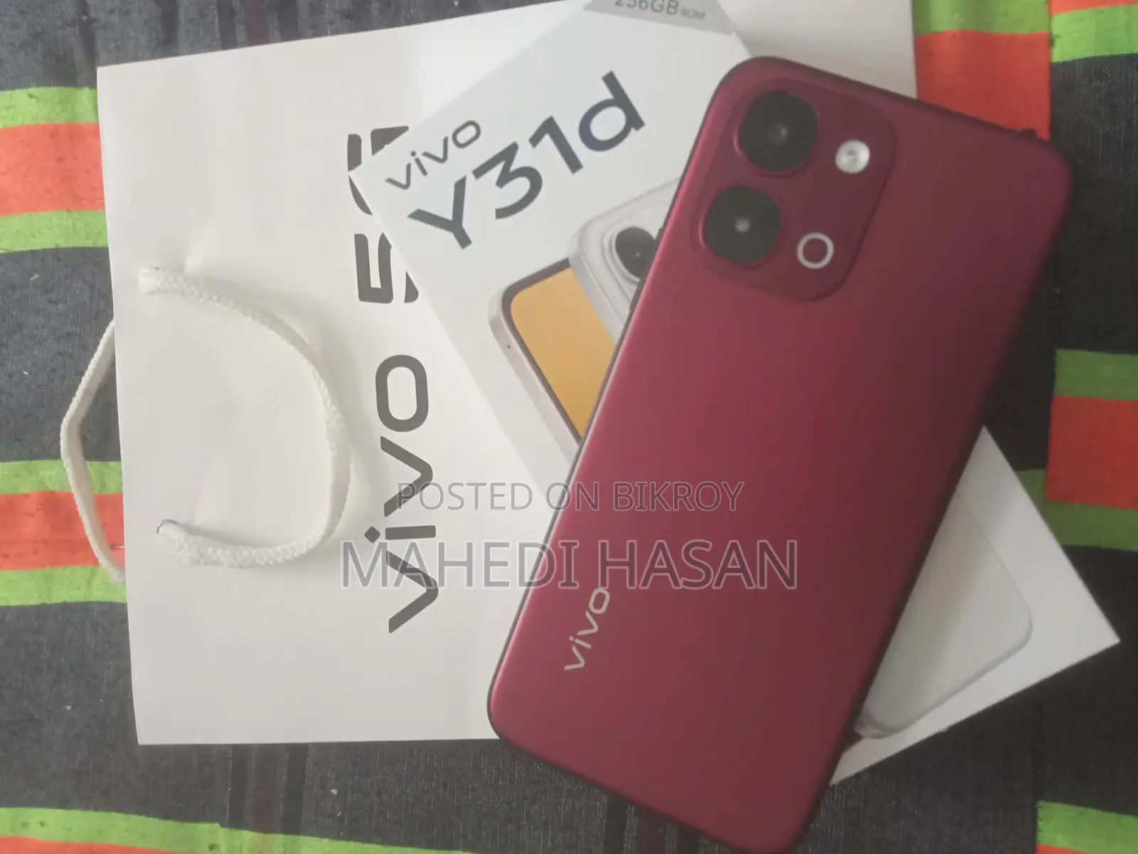 Vivo Y31d 256 GB Red
