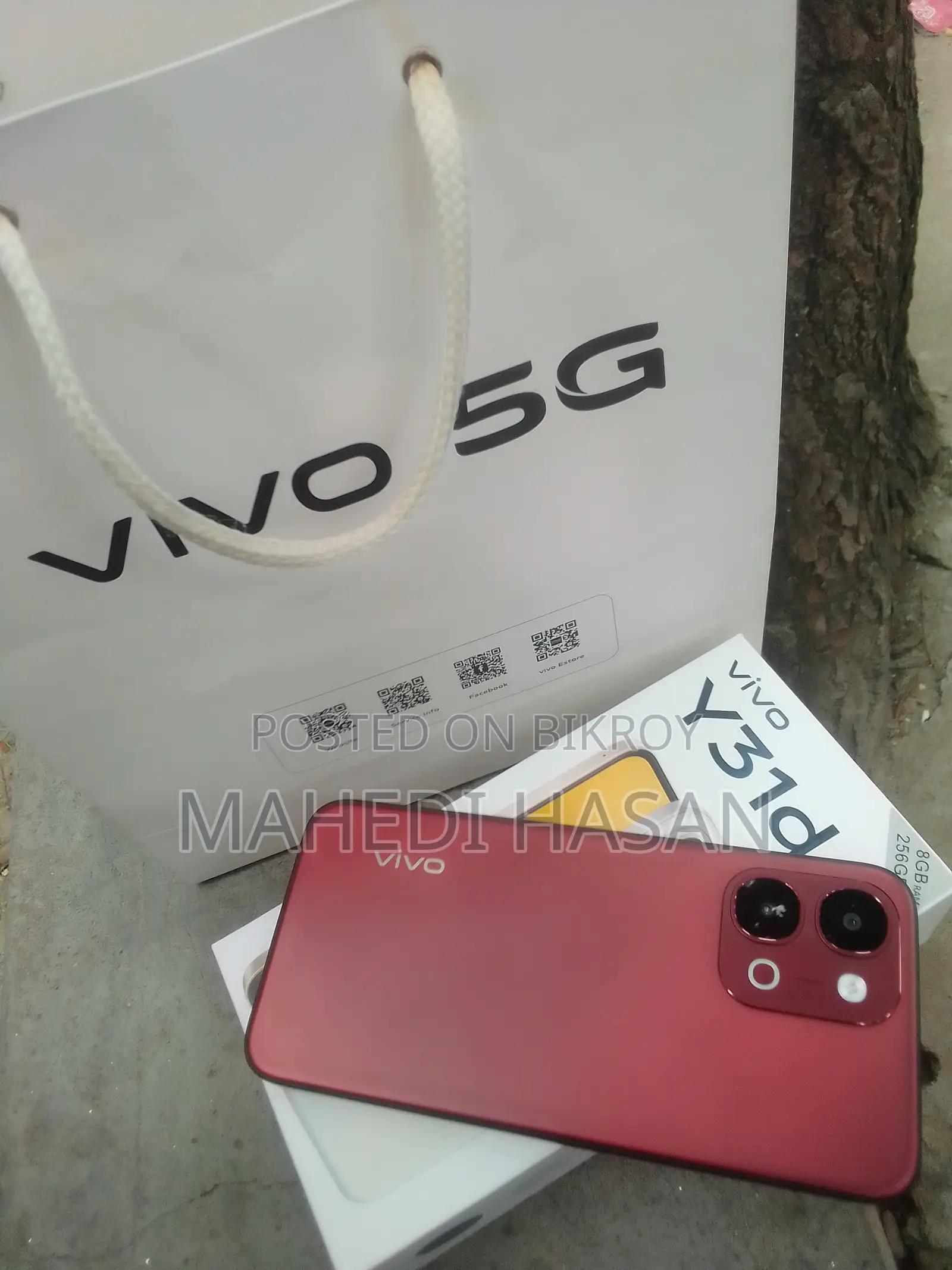 Vivo Y31d 256 GB Red