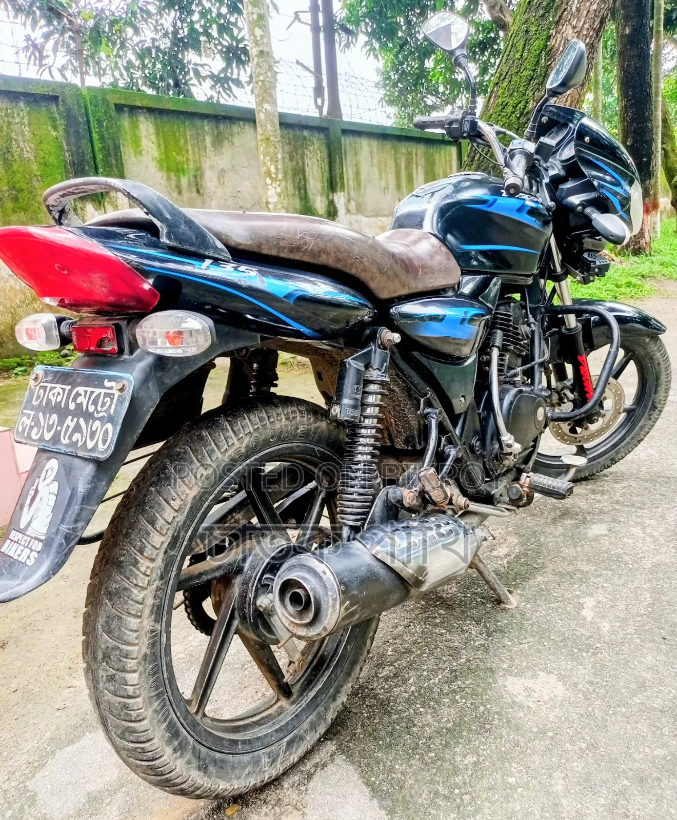 Bajaj Discover 135 2009 Black