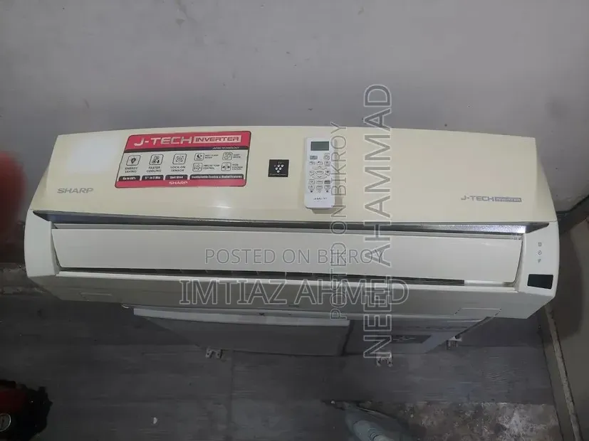 Sharp J-tech Inverter 1.5 Ton AC