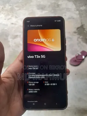 Vivo T3x 128 GB Blue
