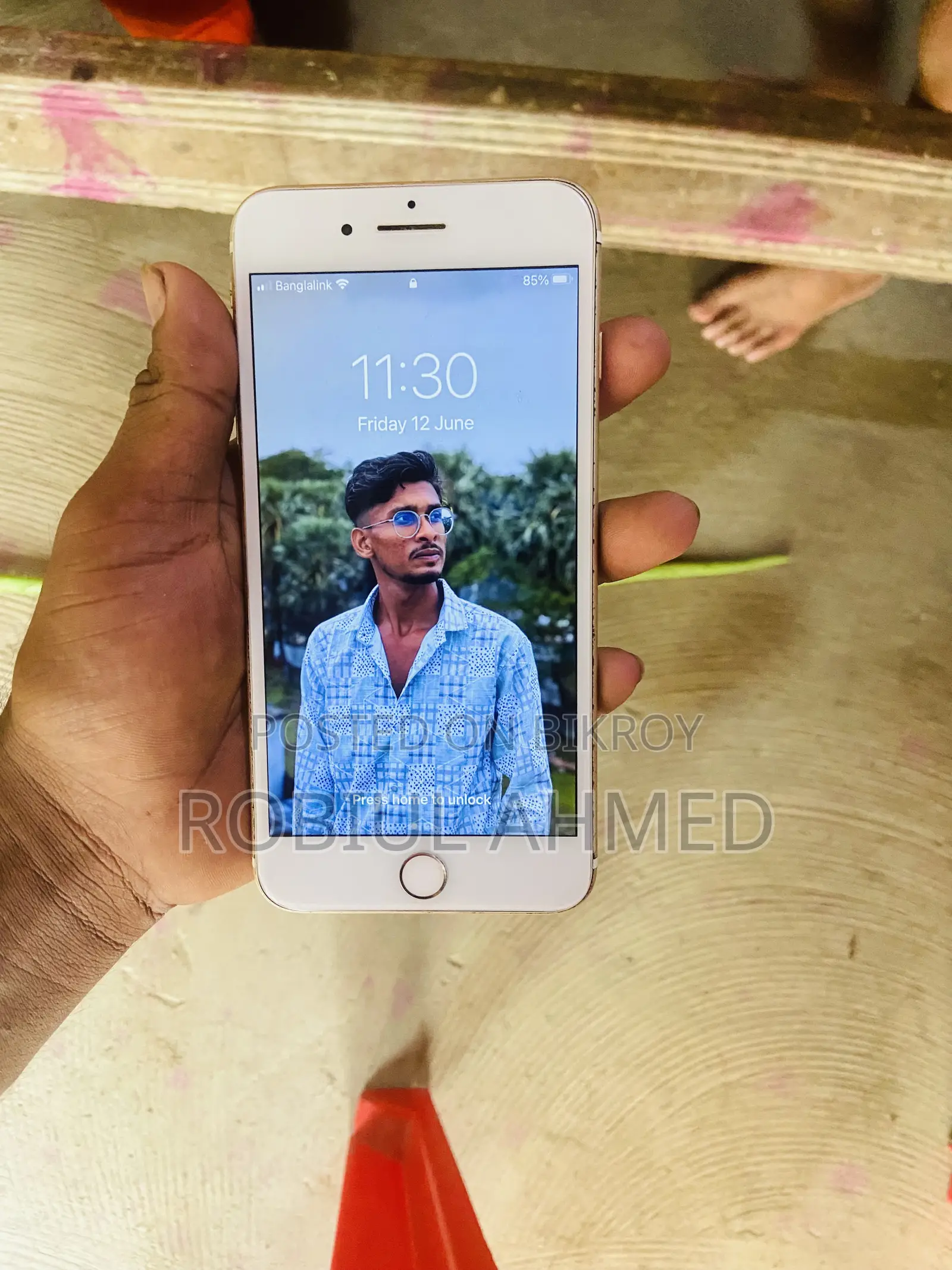 অ্যাপল আইফোন ৭ প্লাস ১২৮ জিবি রোজ গোল্ড