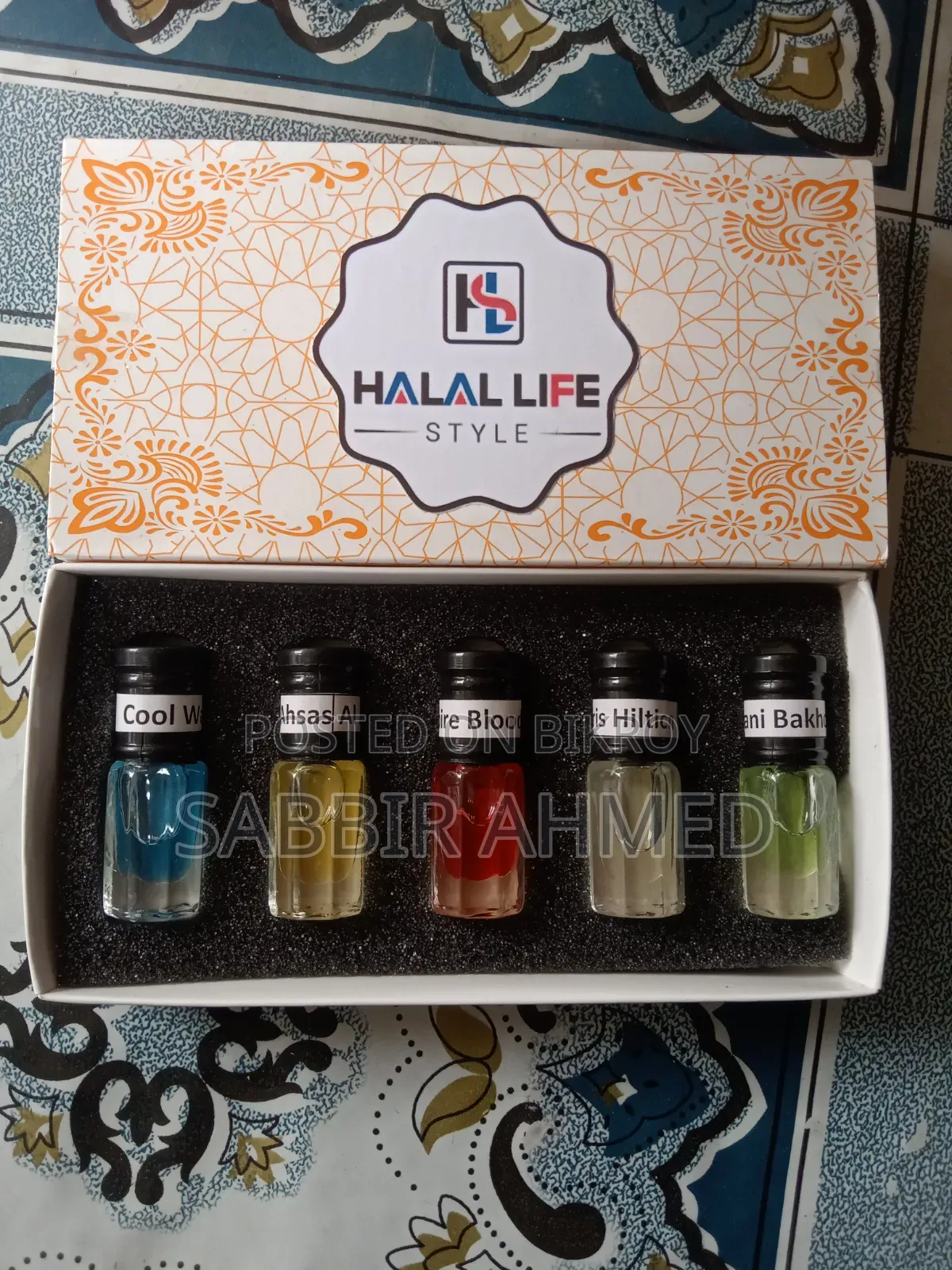 Halal Life Style Combo Attar 5 Pieces