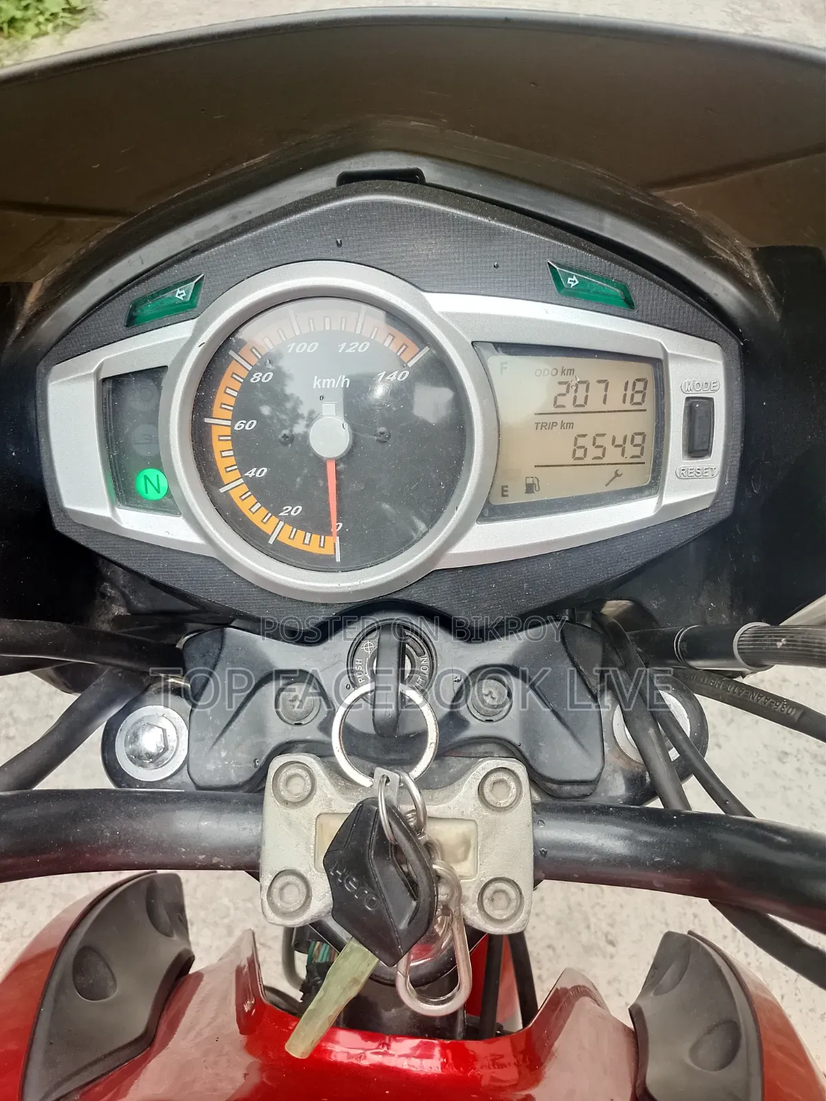 Hero Ignitor 2018 Red