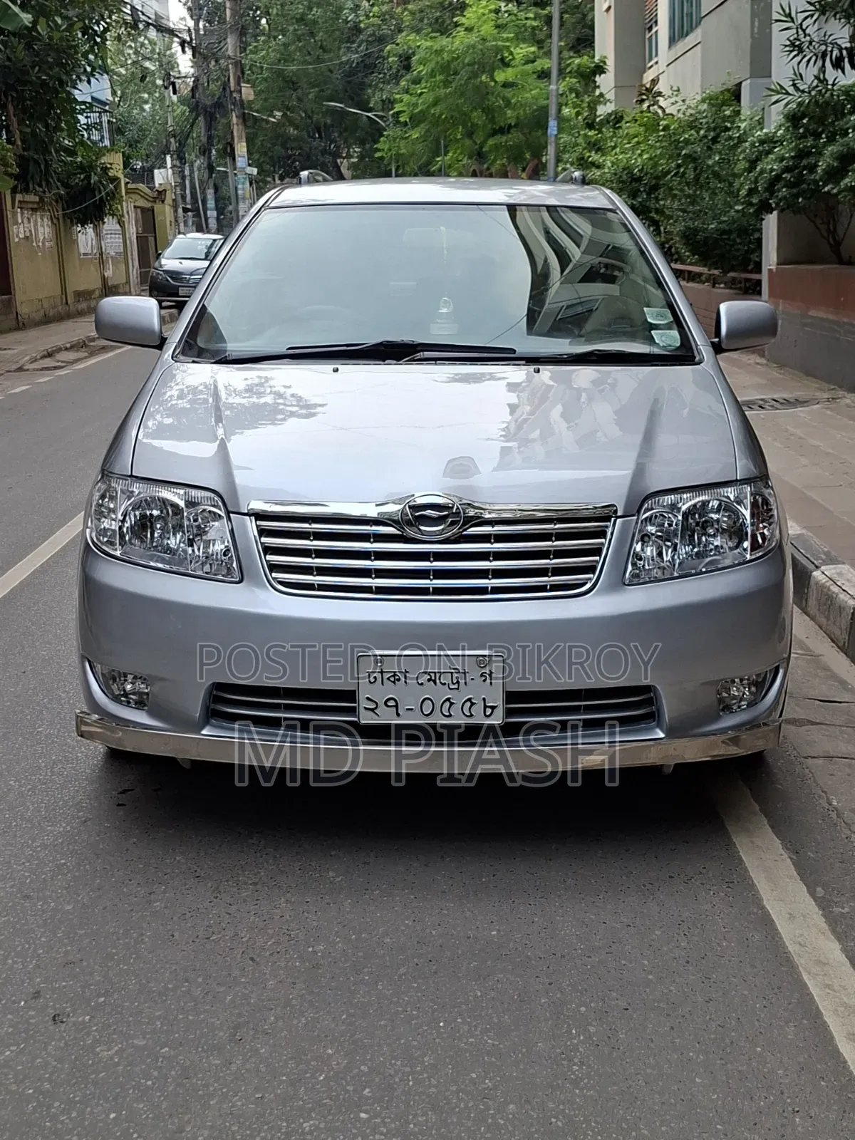 Toyota Corolla Fielder 2004 Silver