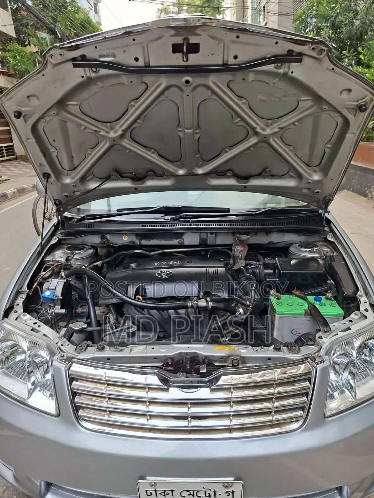 Toyota Corolla Fielder 2004 Silver