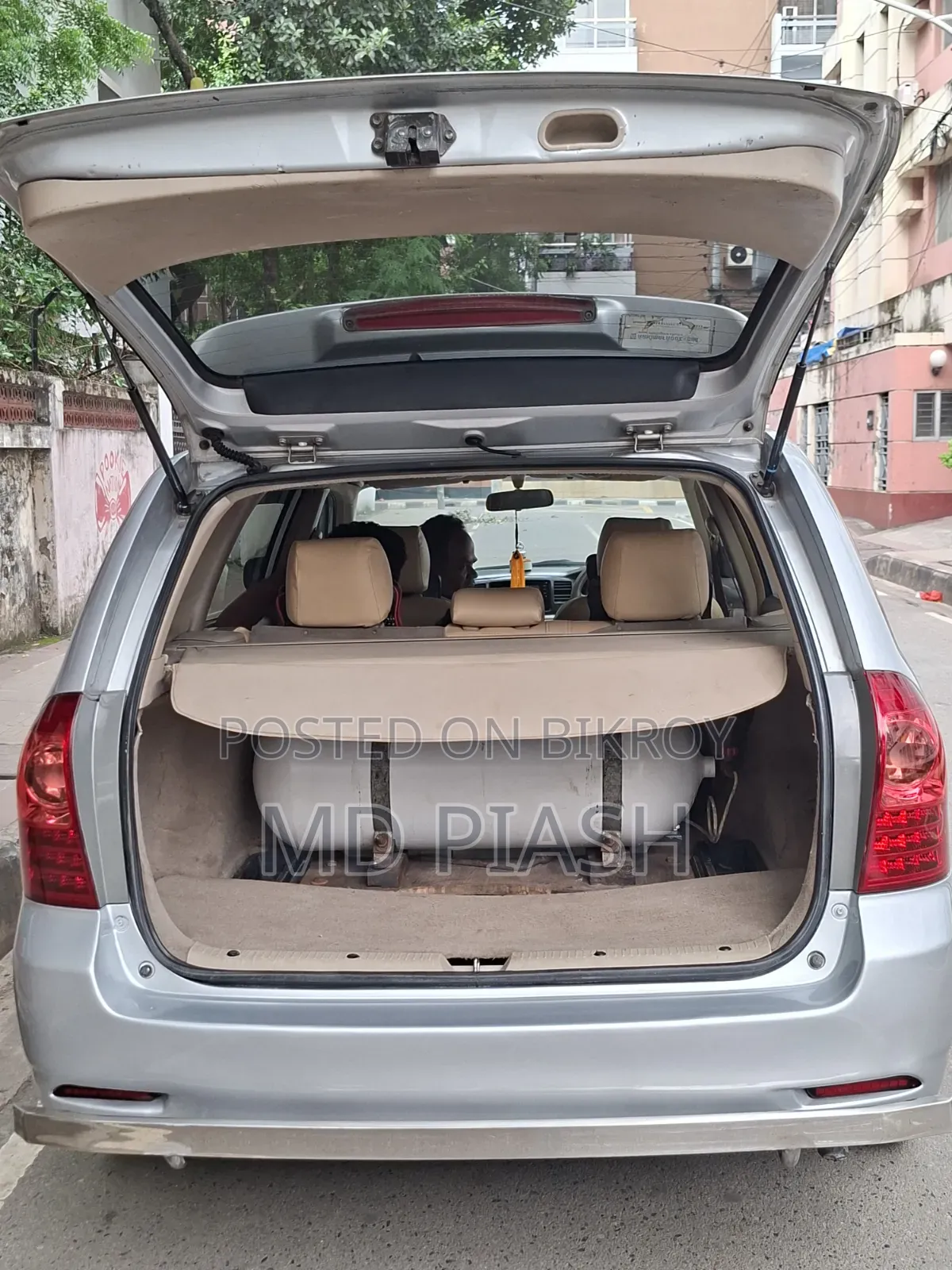 Toyota Corolla Fielder 2004 Silver