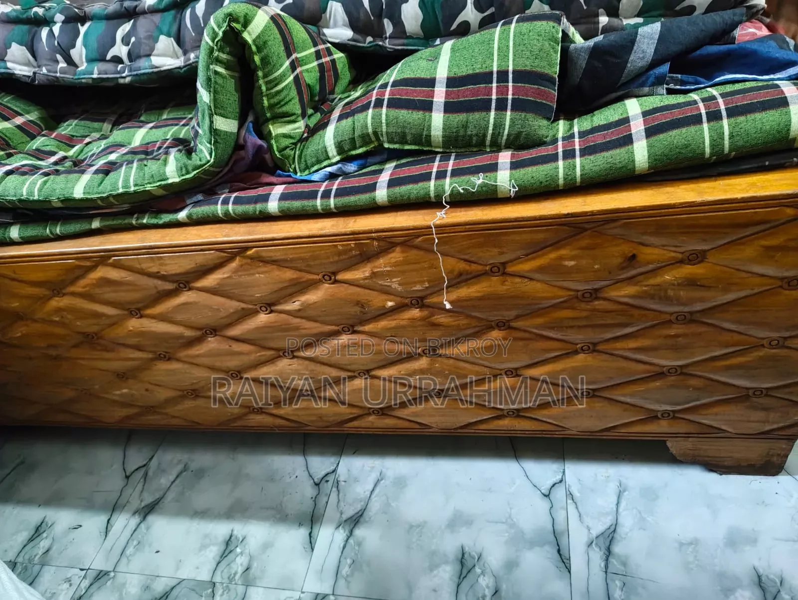 Teak Wood Bed