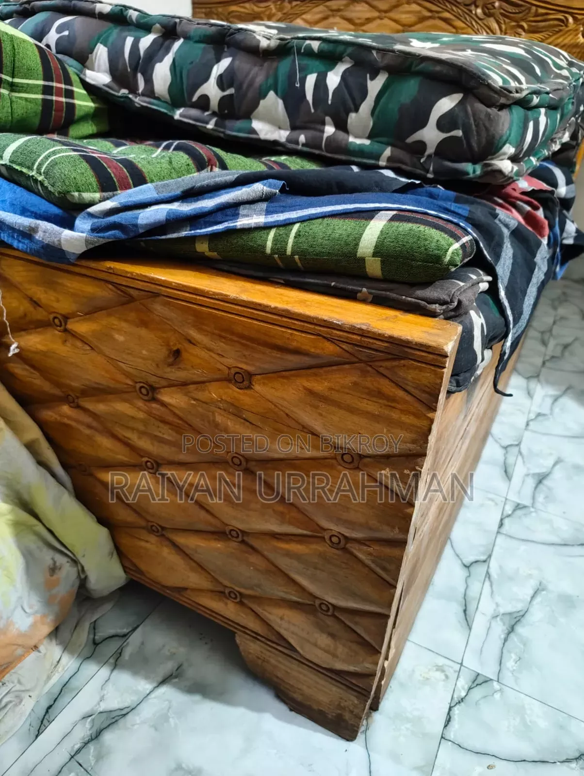 Teak Wood Bed