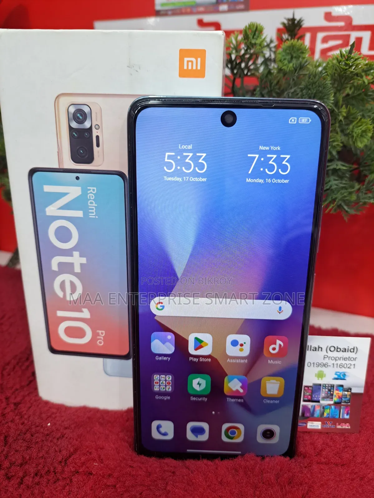 Xiaomi Mi Note 10 Pro 256 GB Blue