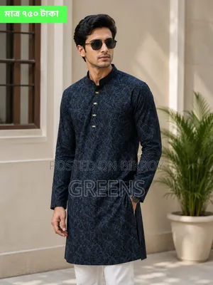 ১০০% কটন পাঞ্জাবি