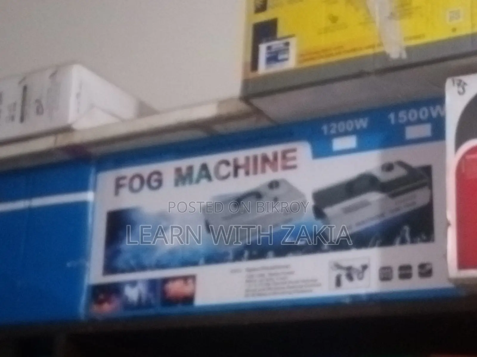 Fogg Machine