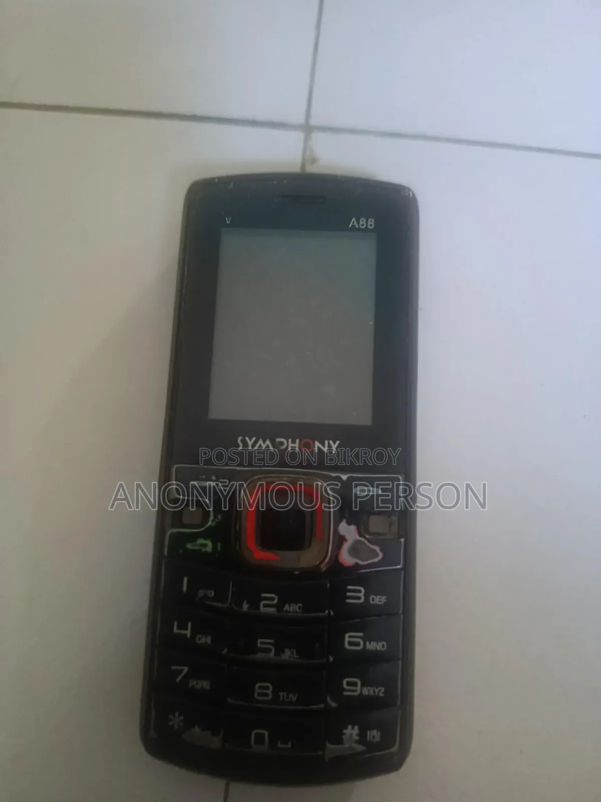 Symphony A88V Black