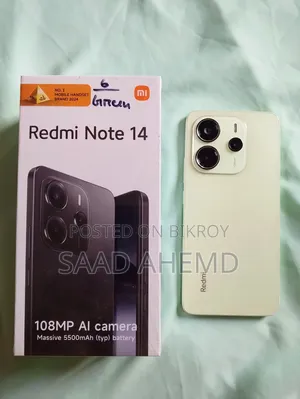 নতুন শাওমি রেডমি নোট ১৪ ৪জি ১২৮ জিবি