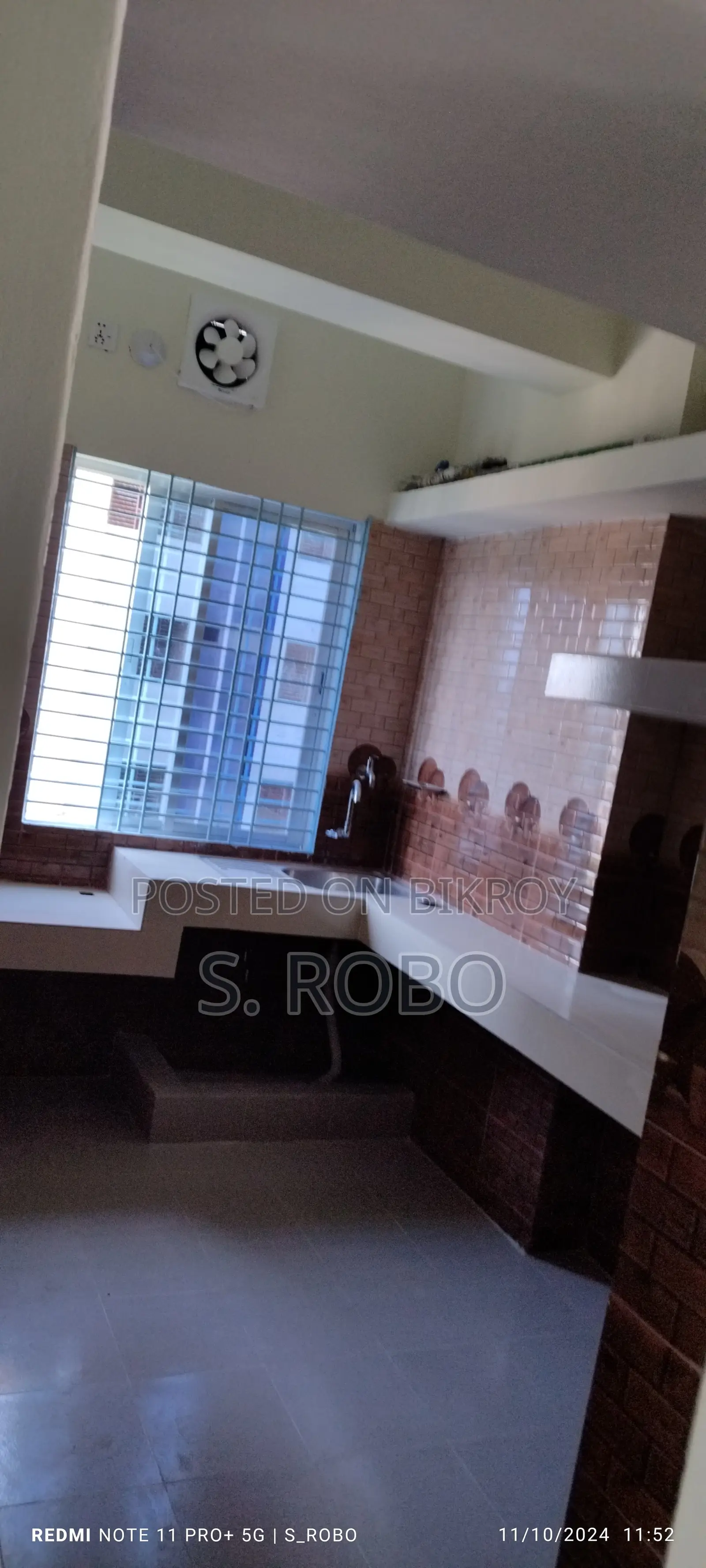 ধাপের রওশন সানাবিলে ৩ বেডরুমের অ্যাপার্টমেন্ট ভাড়ার জন্য