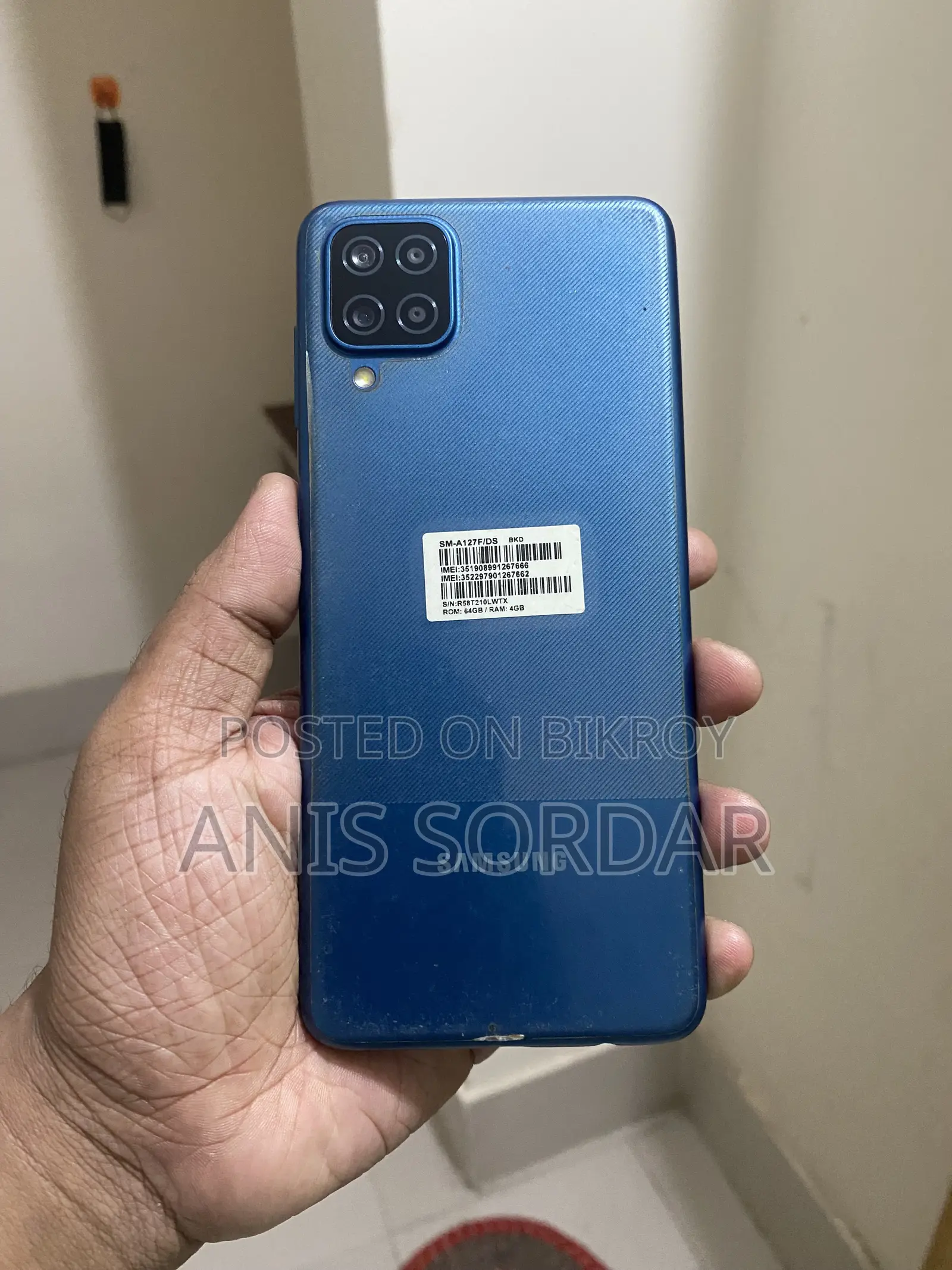 Samsung Galaxy A12 64 GB Blue