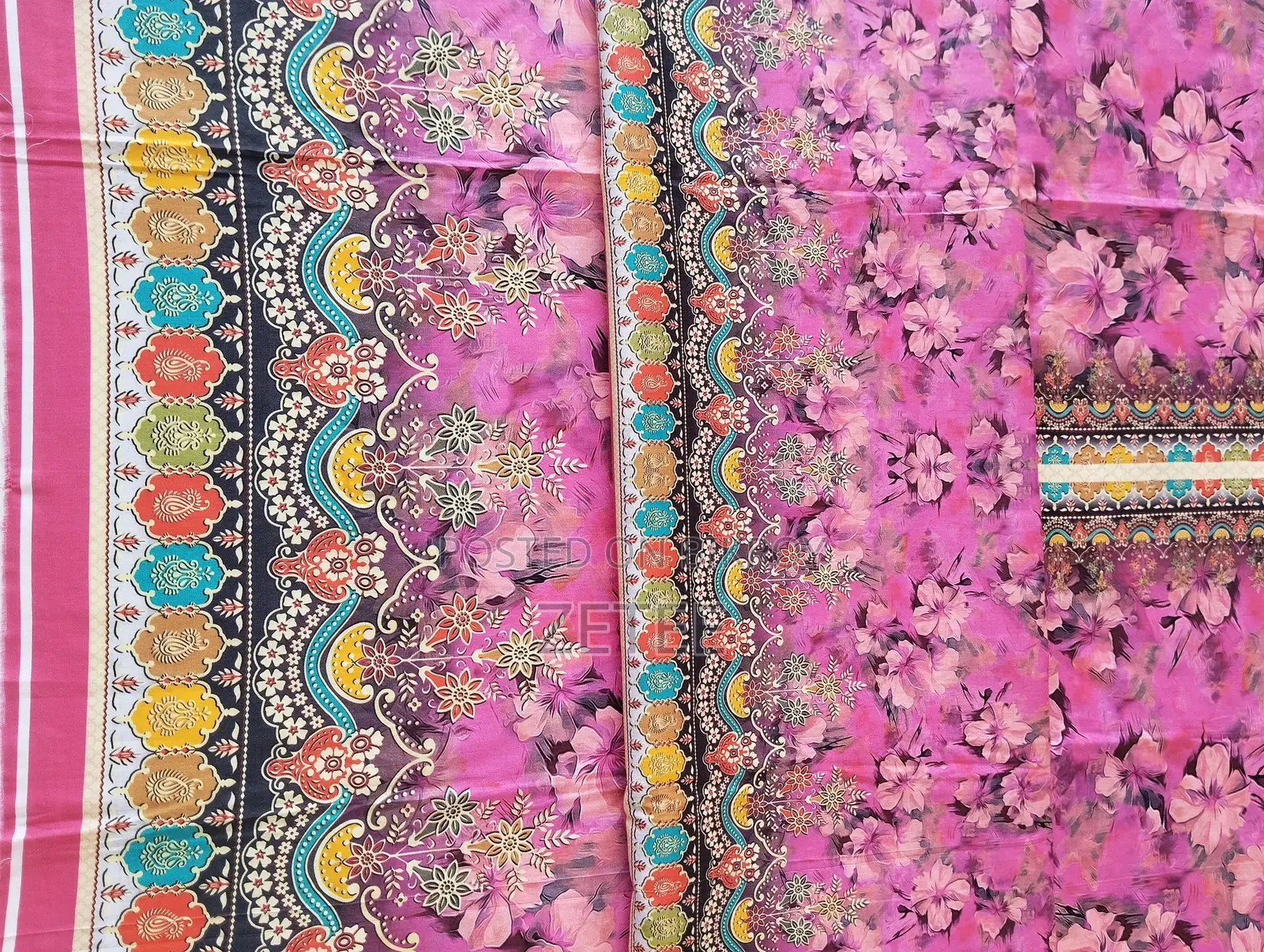 Zam Zam Loun কাপড় নং ১ | Premium Quality Lawn Fabric | সাশ্রয়ী দামে