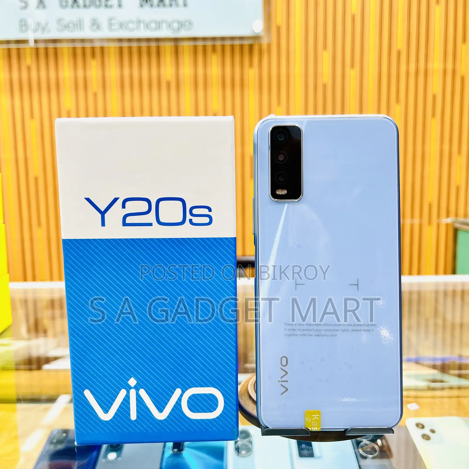 Vivo Y20 64 GB Gray