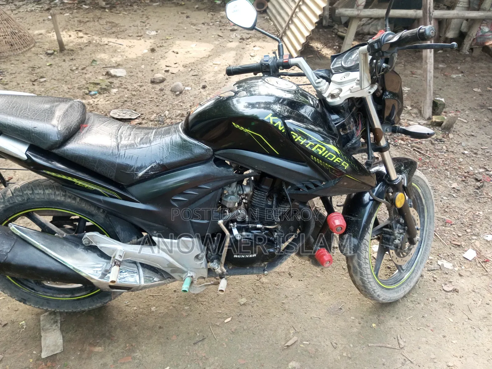 রানার নাইট রাইডার ভি২ ২০১৯ ব্ল্যাক