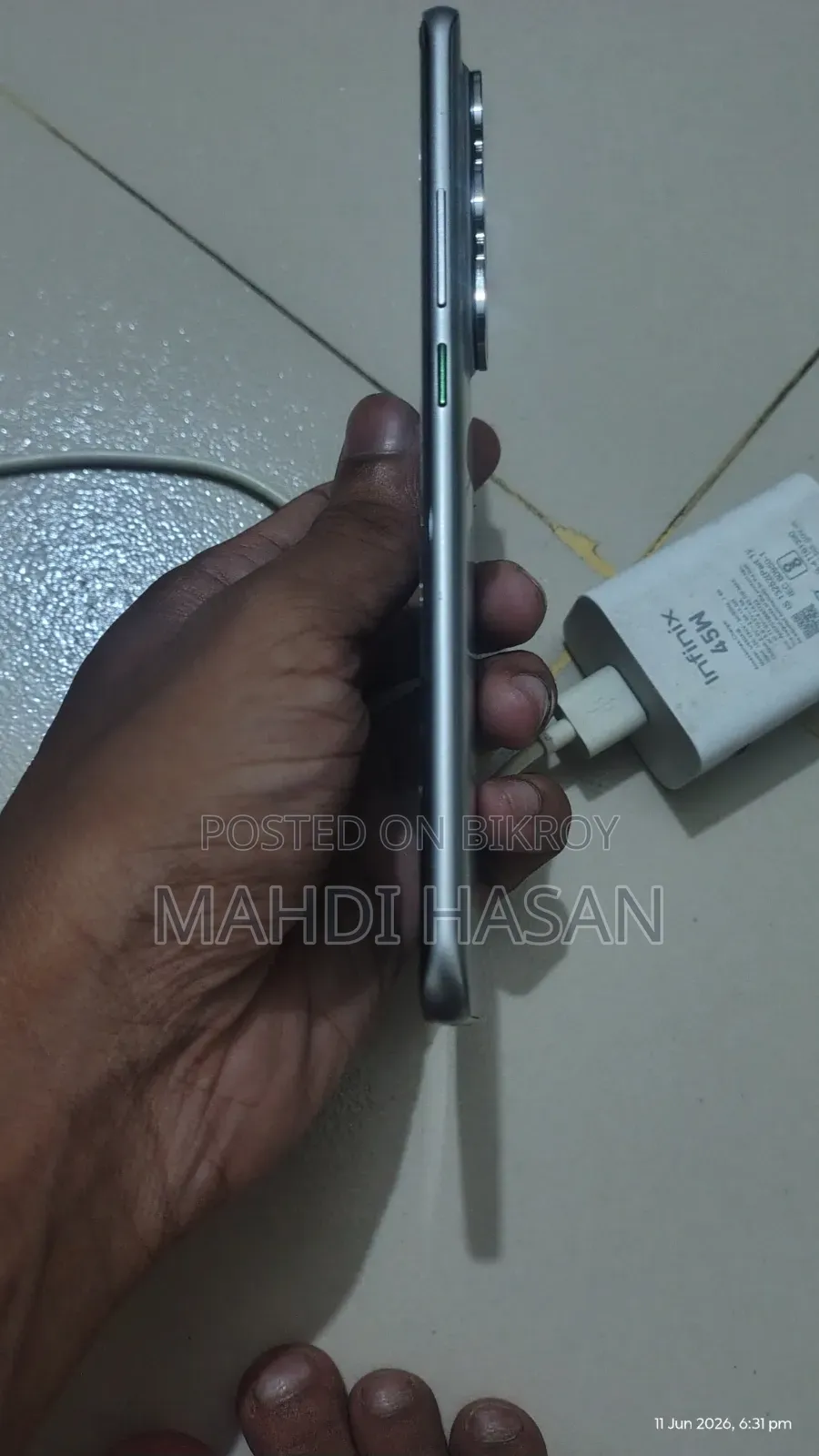 Infinix Hot 60 Pro+ 128 GB Silver