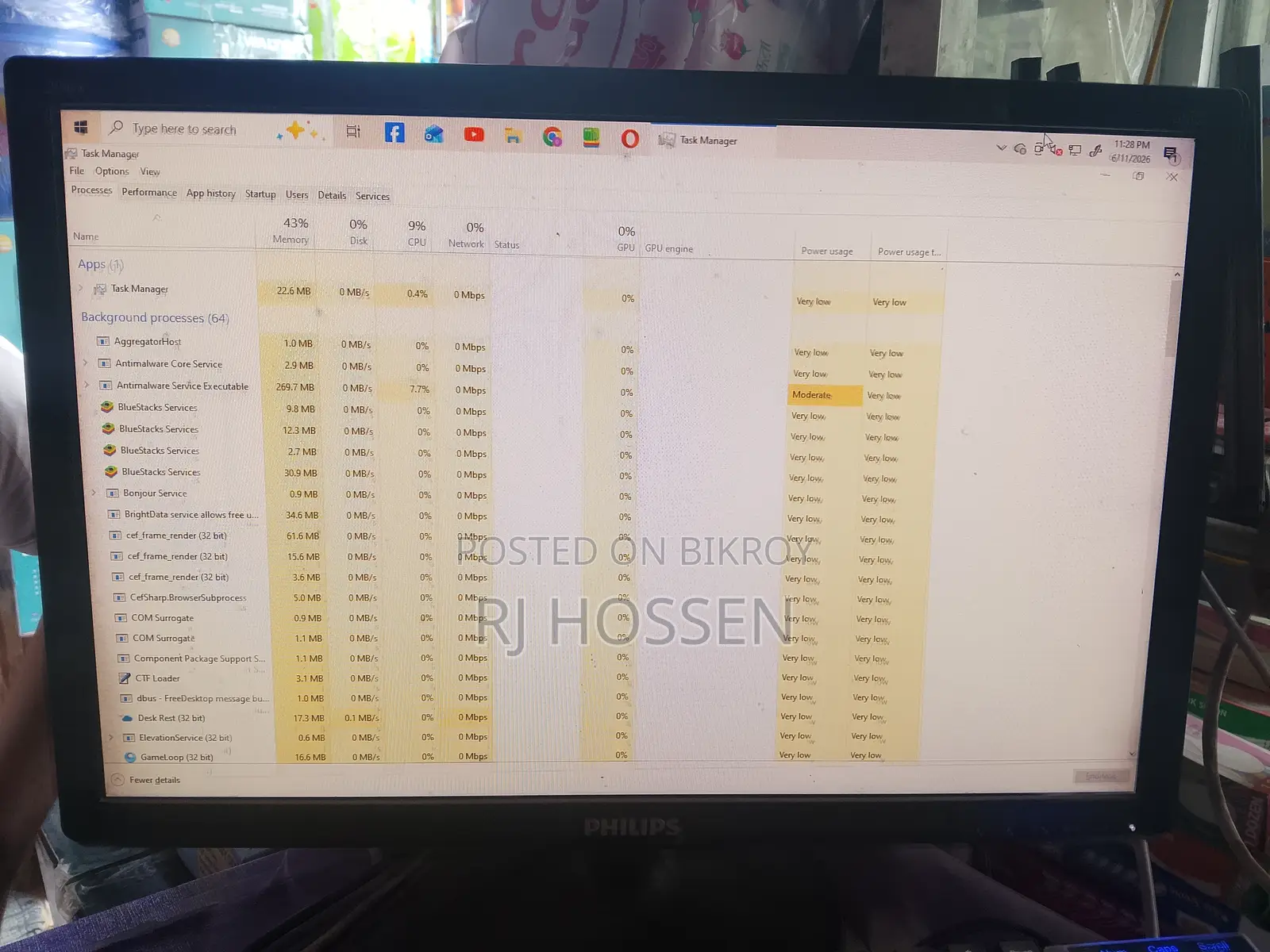 Desktop Computer 8GB Intel Core I3 SSHD+SSD 350GB