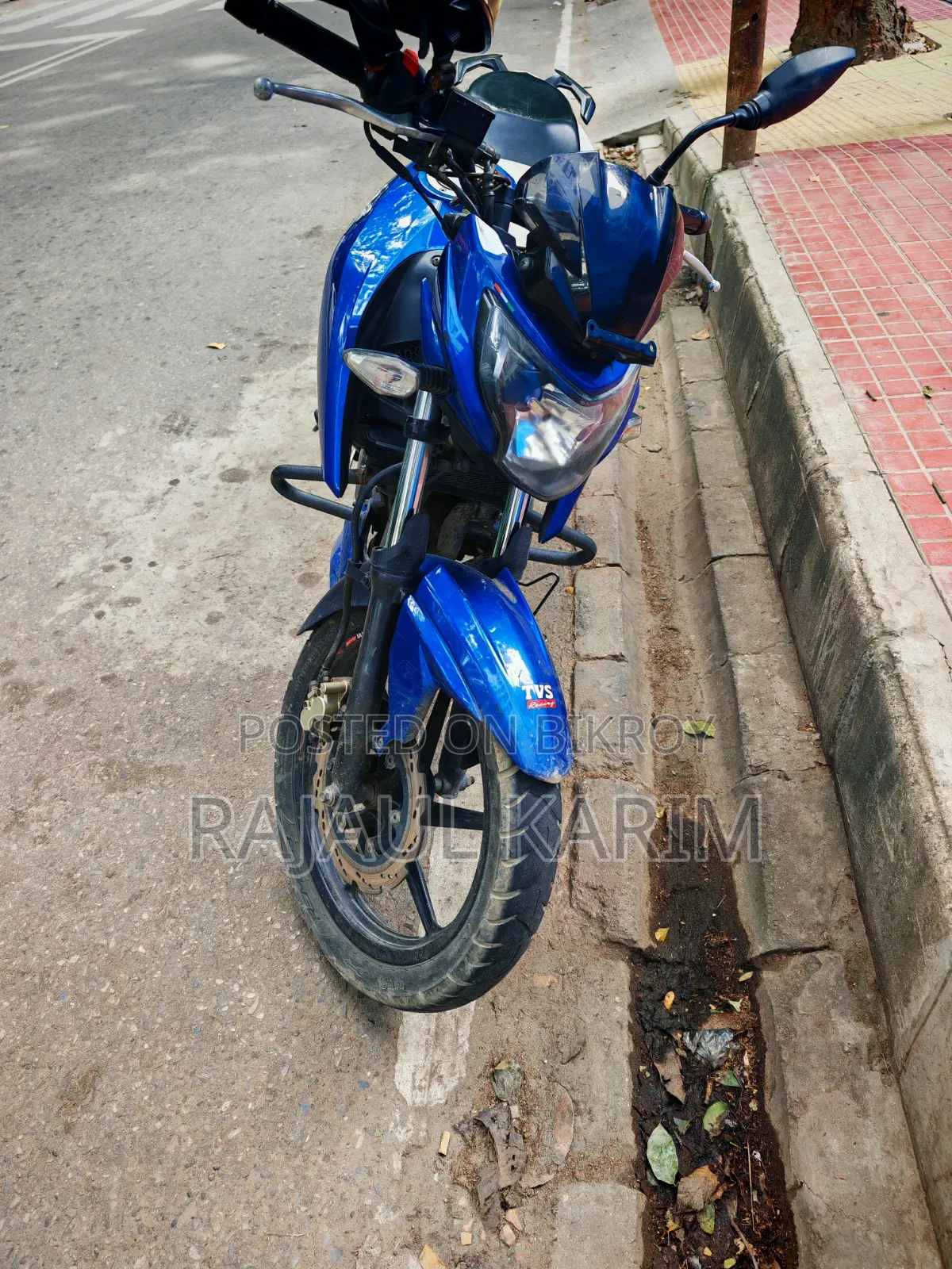 TVS Apache RTR 160 4V 2020 Blue