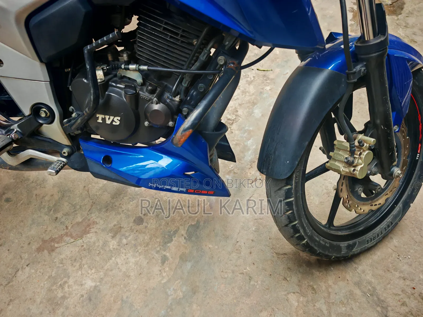 TVS Apache RTR 160 4V 2020 Blue