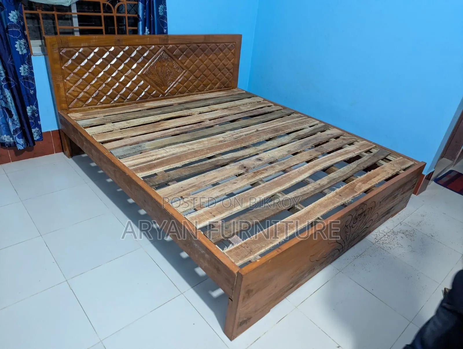 Solid Wood New Bed Free Delivery No Advance Price Fix