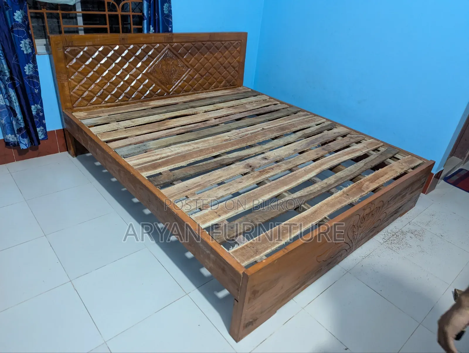 Solid Wood New Bed Free Delivery No Advance Price Fix
