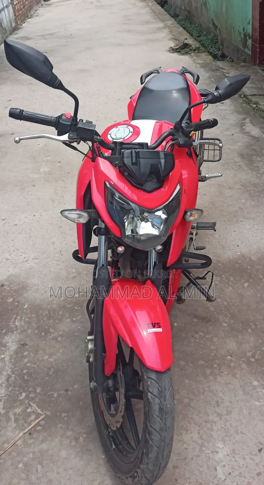 TVS Apache RTR 160 4V 2020 Red