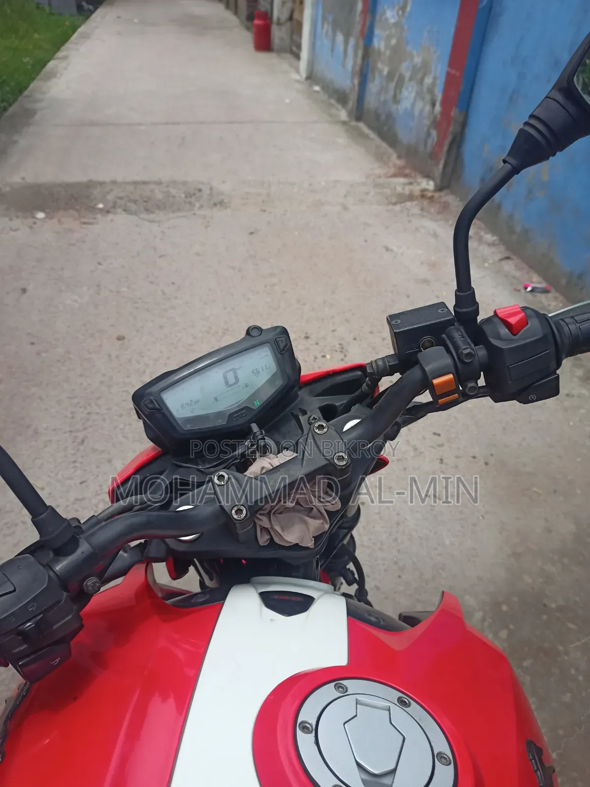 TVS Apache RTR 160 4V 2020 Red