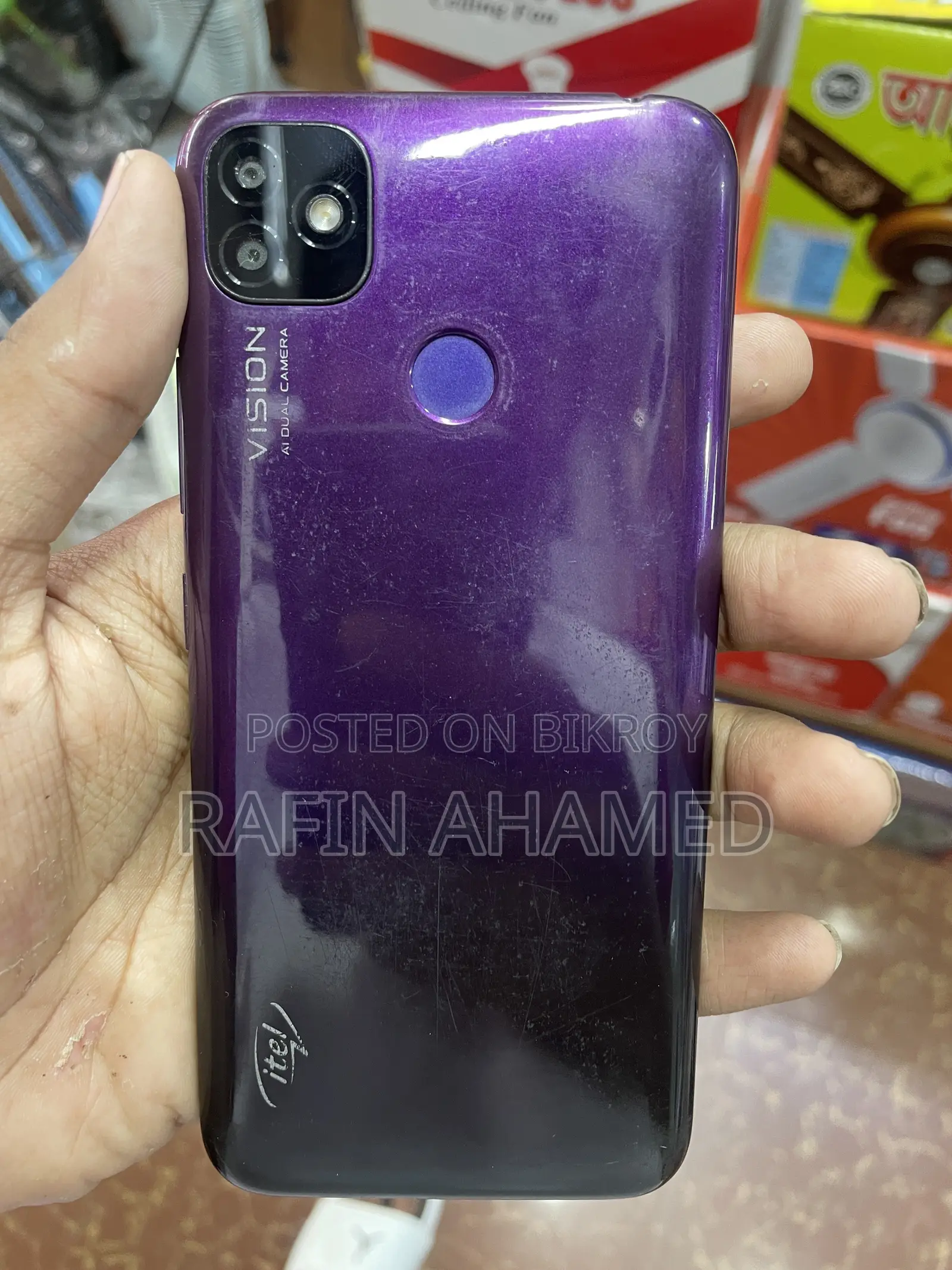 Itel Vision 1 32 GB Purple
