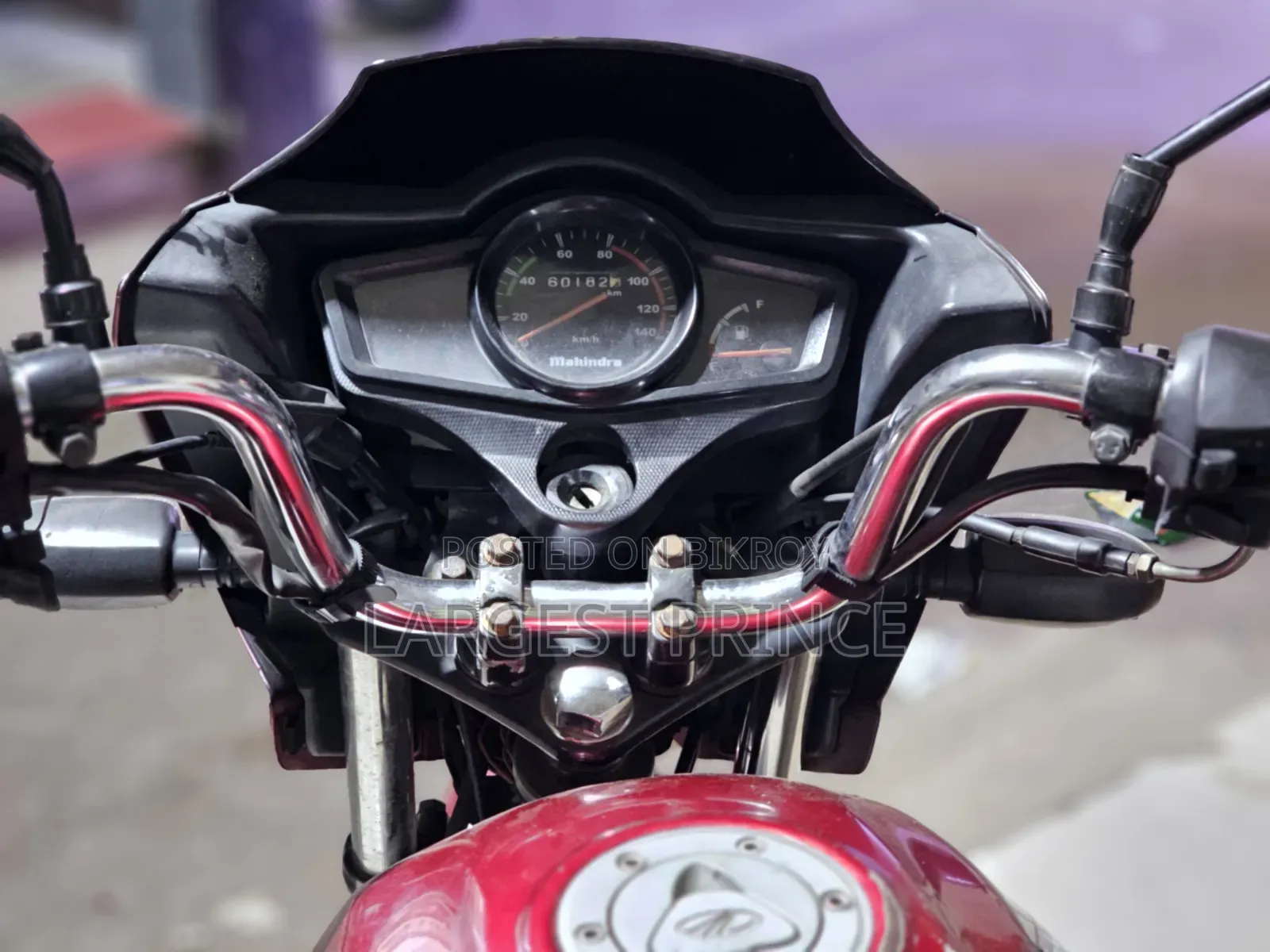 New Mahindra Gusto 125 2017 Red