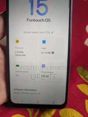 Vivo Y17s 128 GB Green