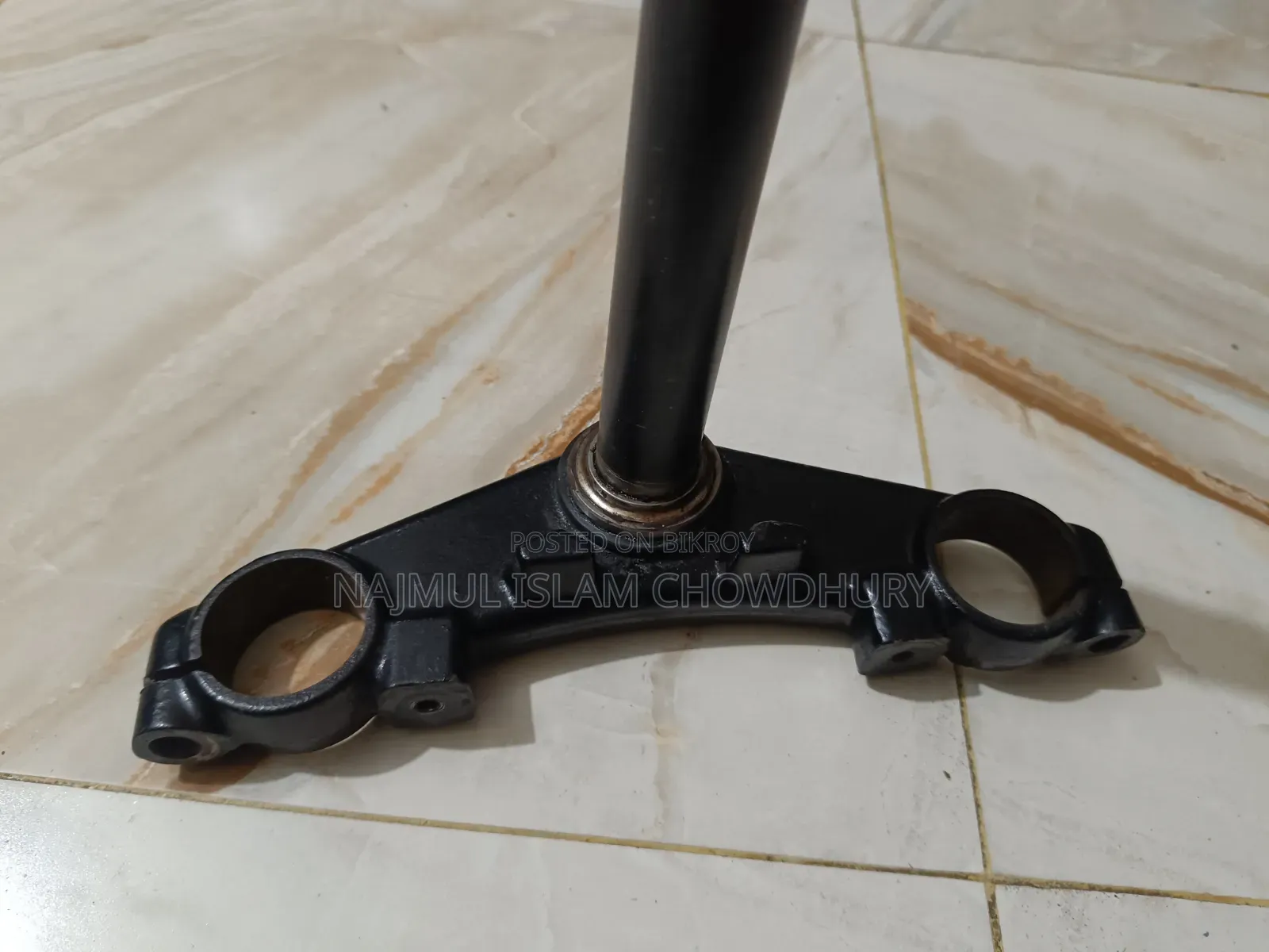 Black Lower Triple Clamp Hornet 160r