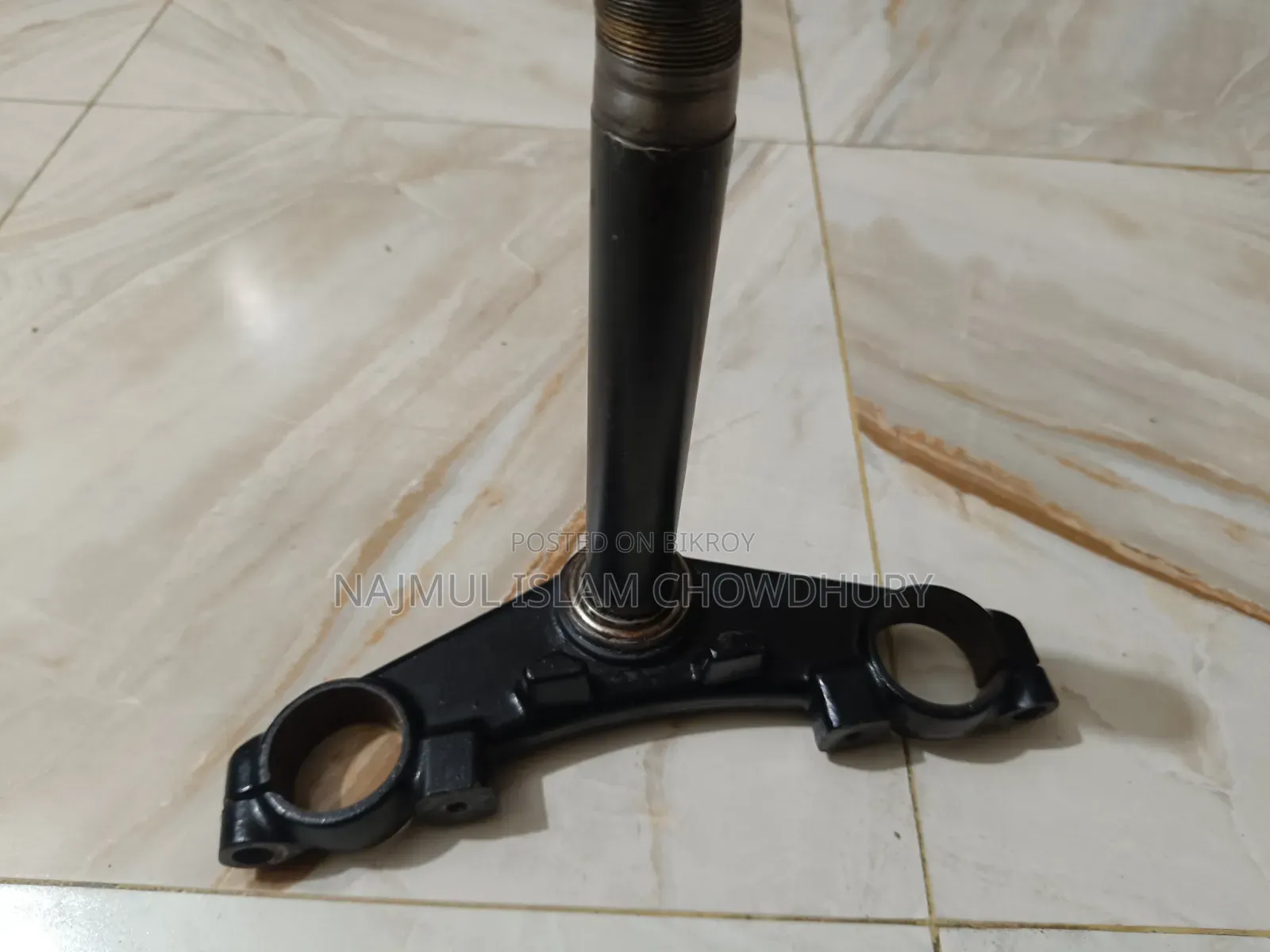 Black Lower Triple Clamp Hornet 160r
