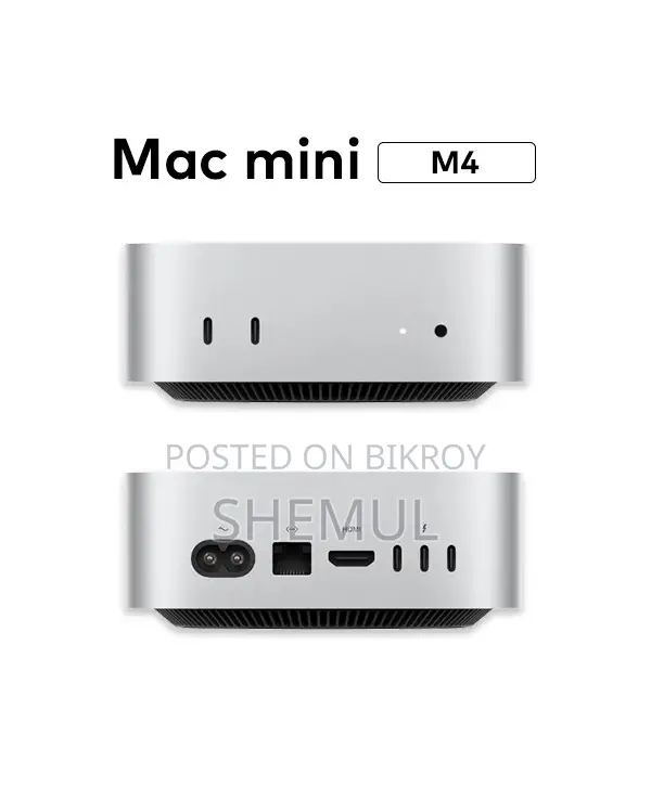 Desktop Computer Apple Mac Mini M4 16GB Apple M4 SSD 256GB