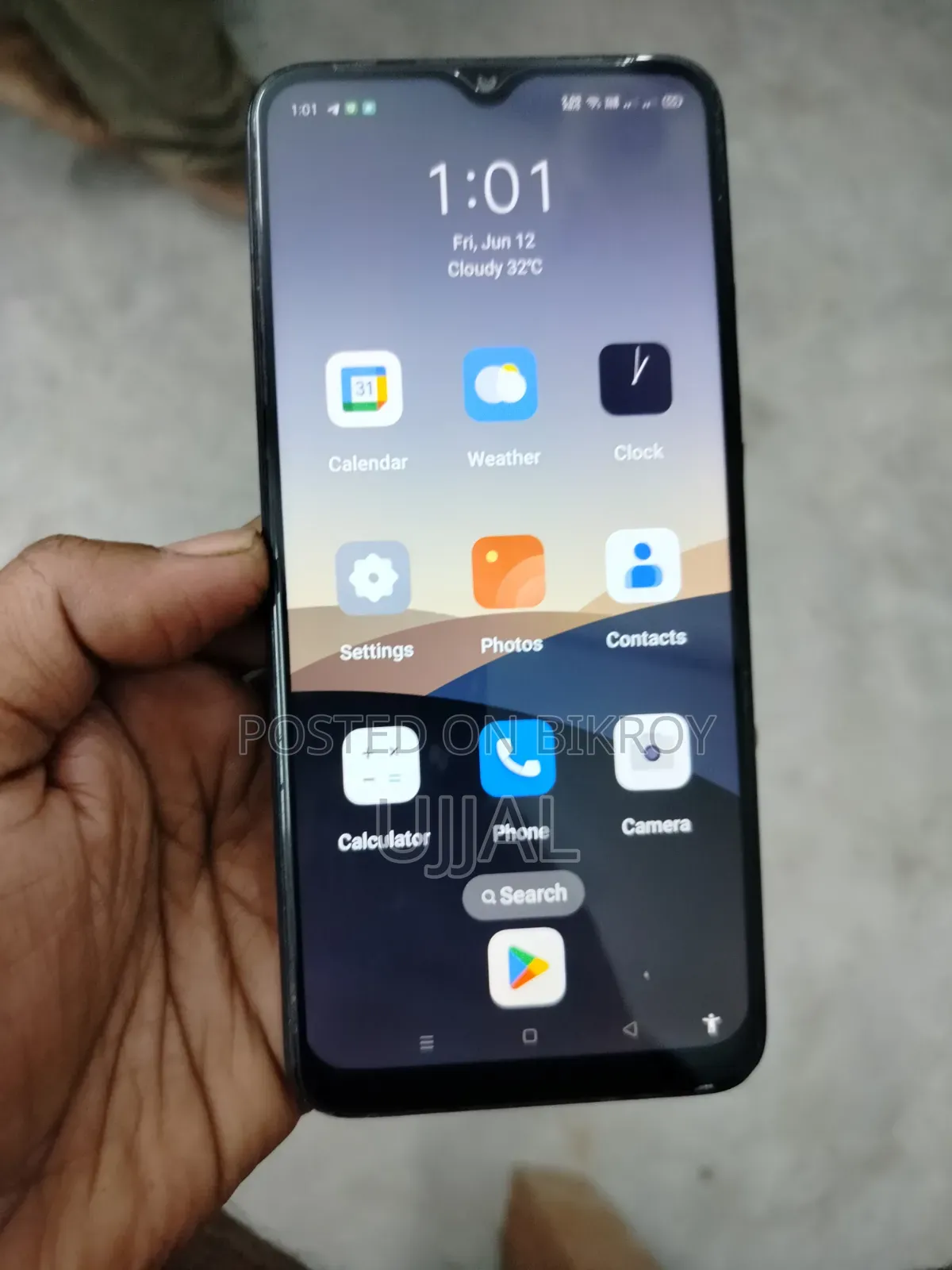 Oppo A15 64 GB Black