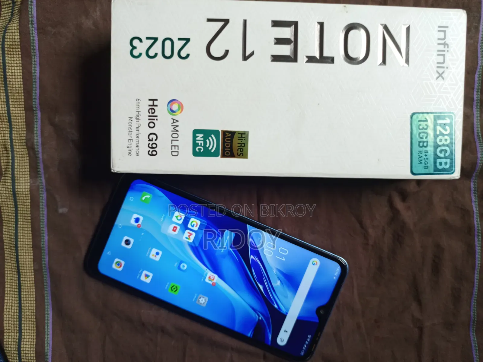 Infinix Note 12 (2023) 128 GB Blue