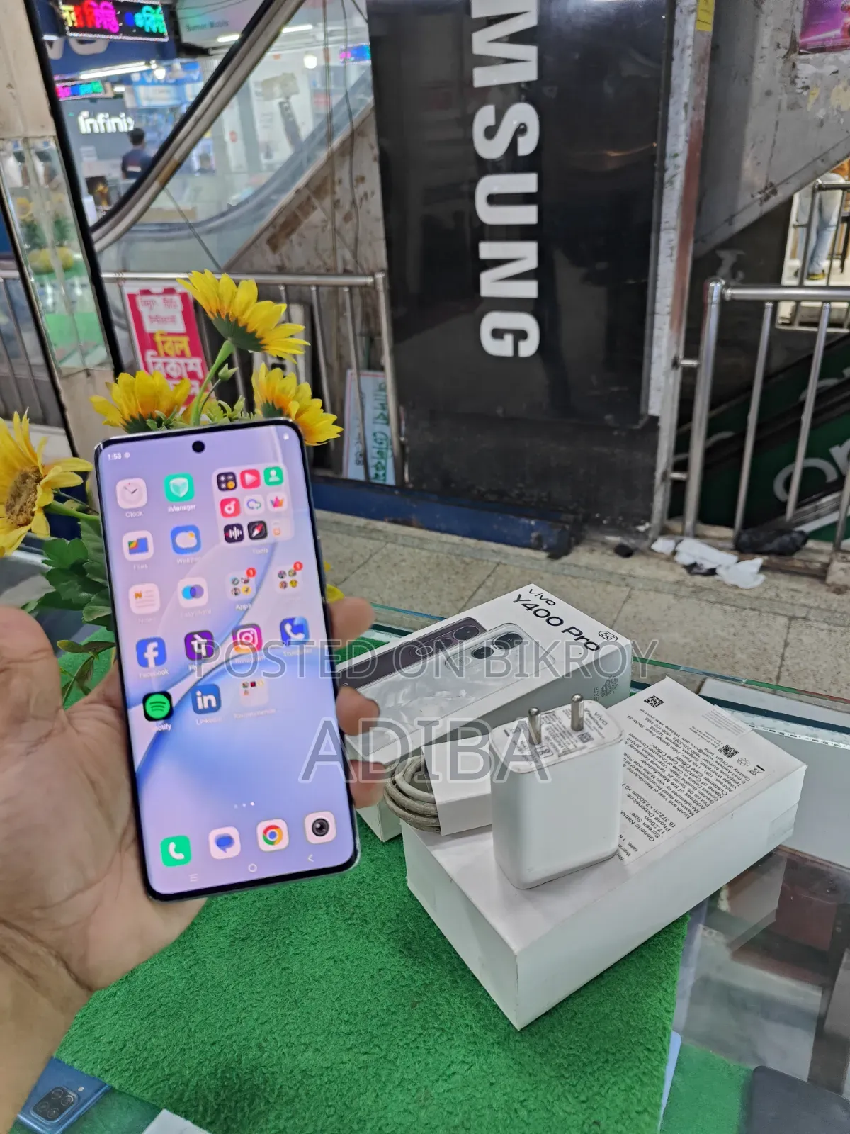 Vivo Y400 Pro 128 GB White