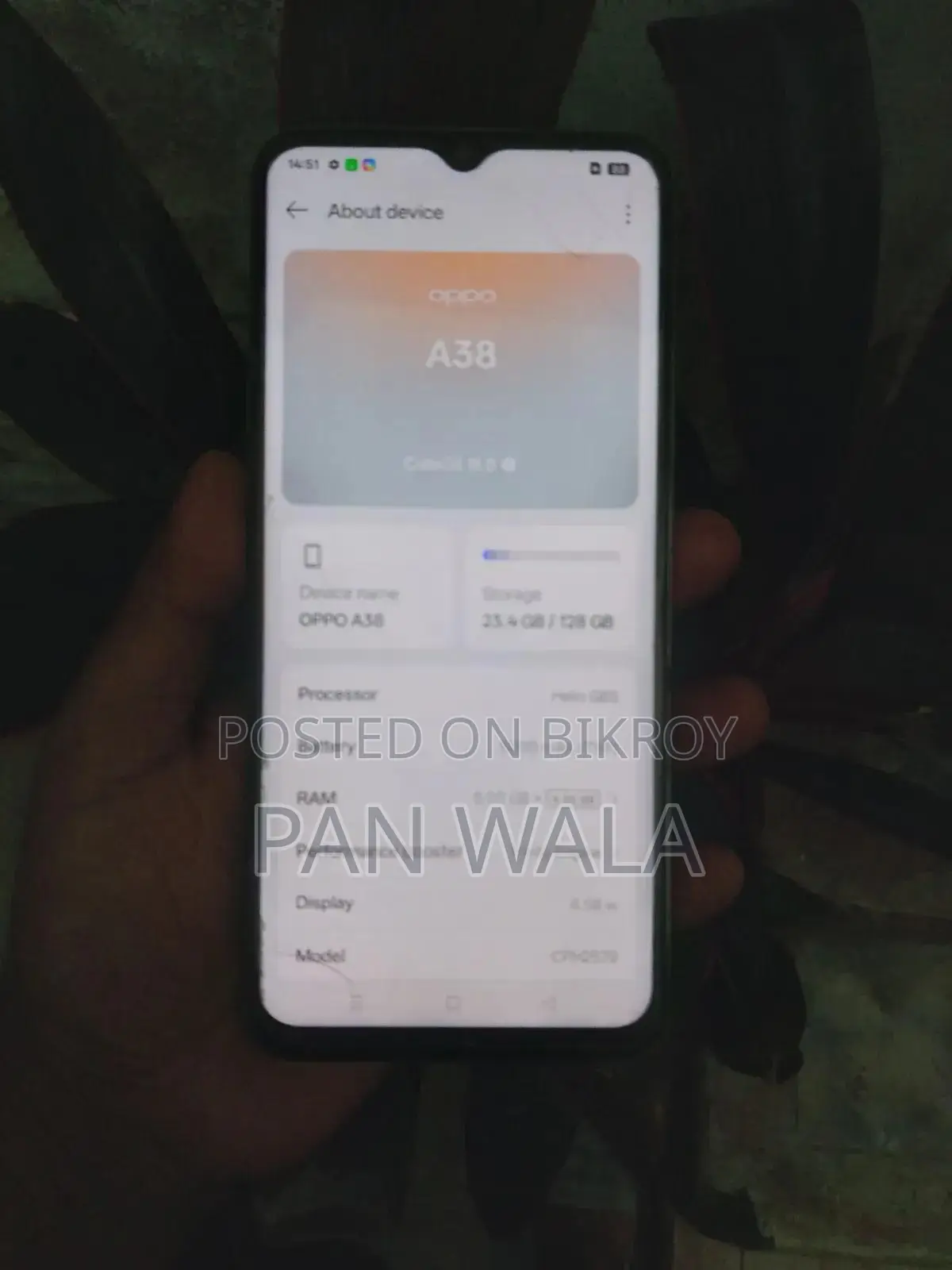 Oppo A38 128 GB Gold