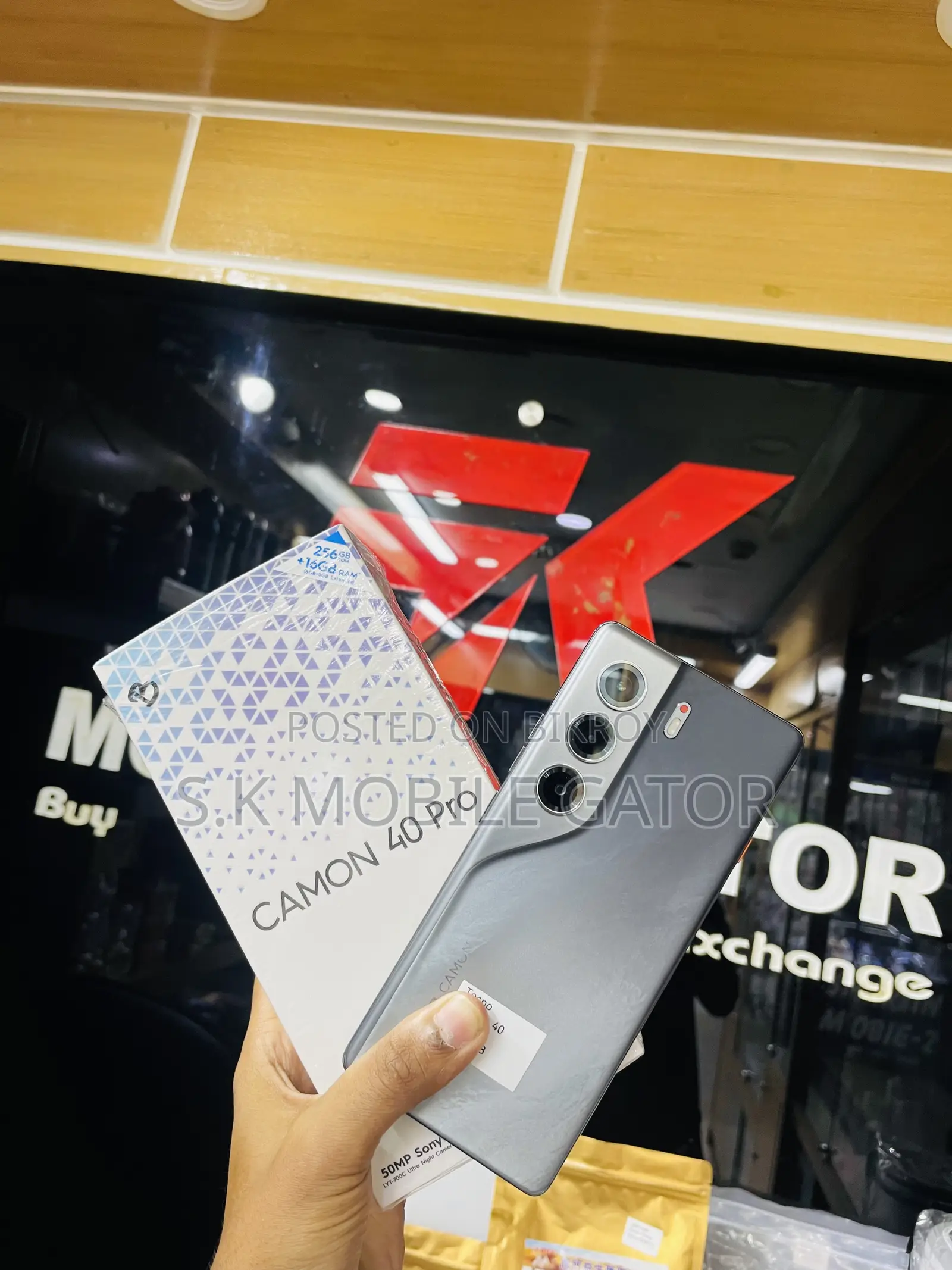 Tecno Camon 40 256 GB Gray