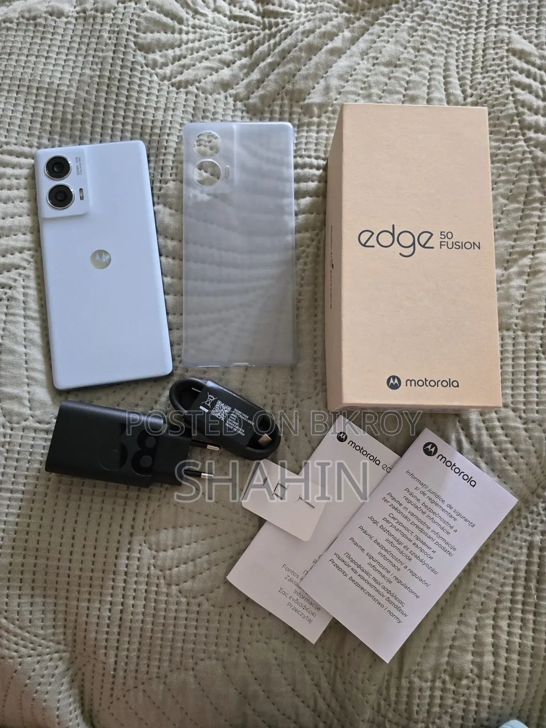 Motorola Edge 50 Fusion 128 GB White